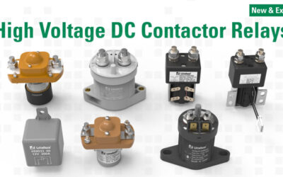 High Voltage DC Contactor Relays by Littelfuse